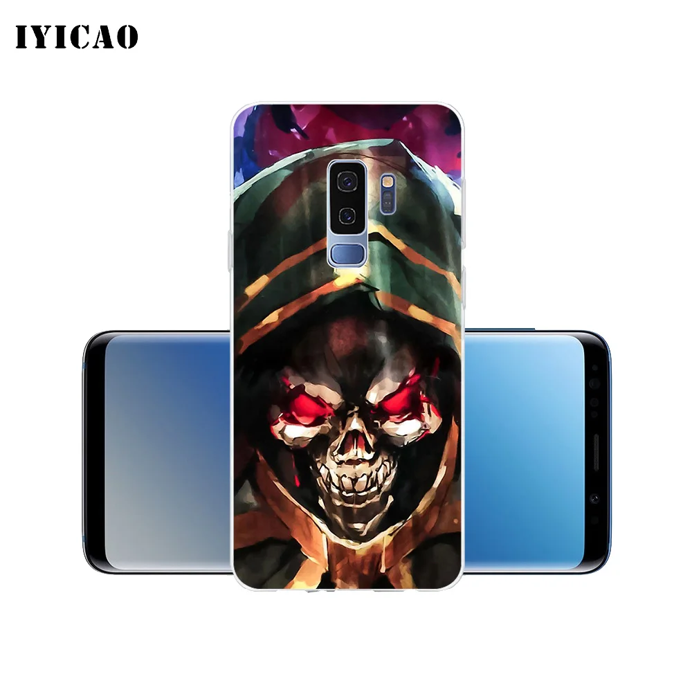 IYICAO Overlord Мягкий силиконовый чехол для телефона Samsung Galaxy S10e S10 S9 S8 Plus S7 Edge TPU