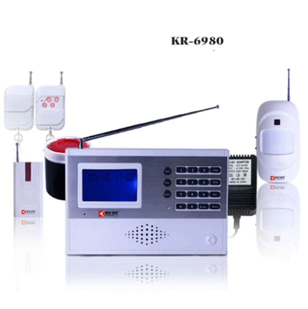 Система охранной сигнализации PSTN на ЖК основе с сетевым типом|system|system alarm |