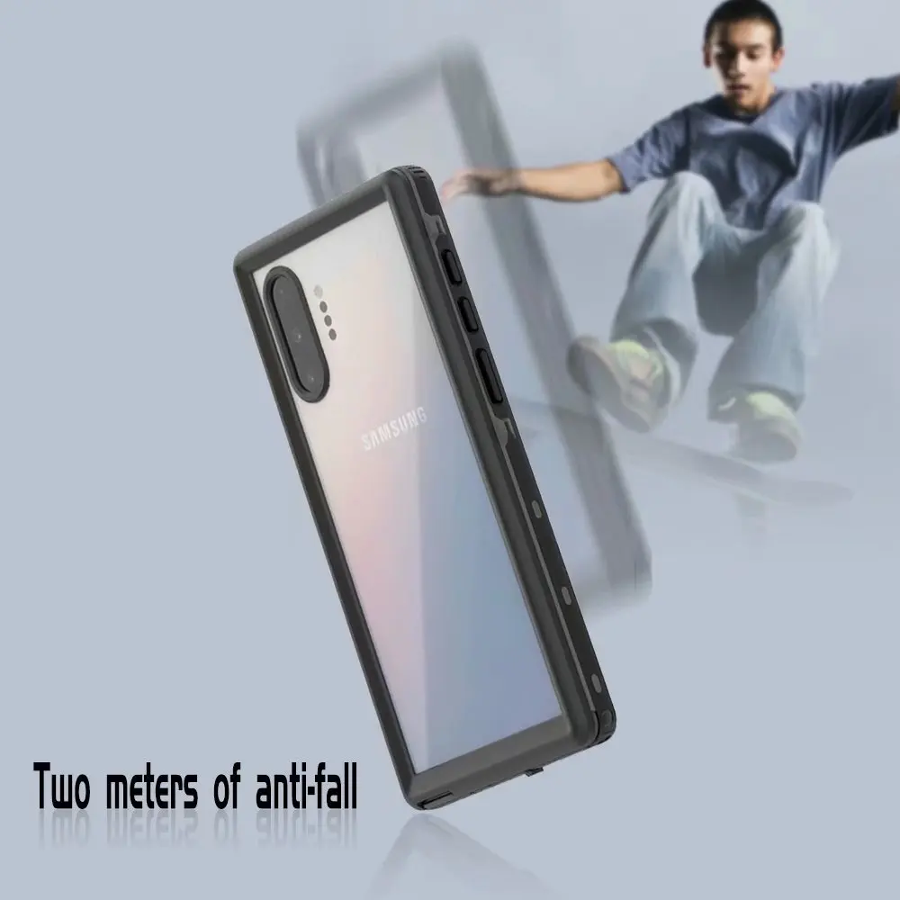 Alxun для samsung Note10 Plus чехол пылезащитный противоударный Чехол IP68 Дайвинг