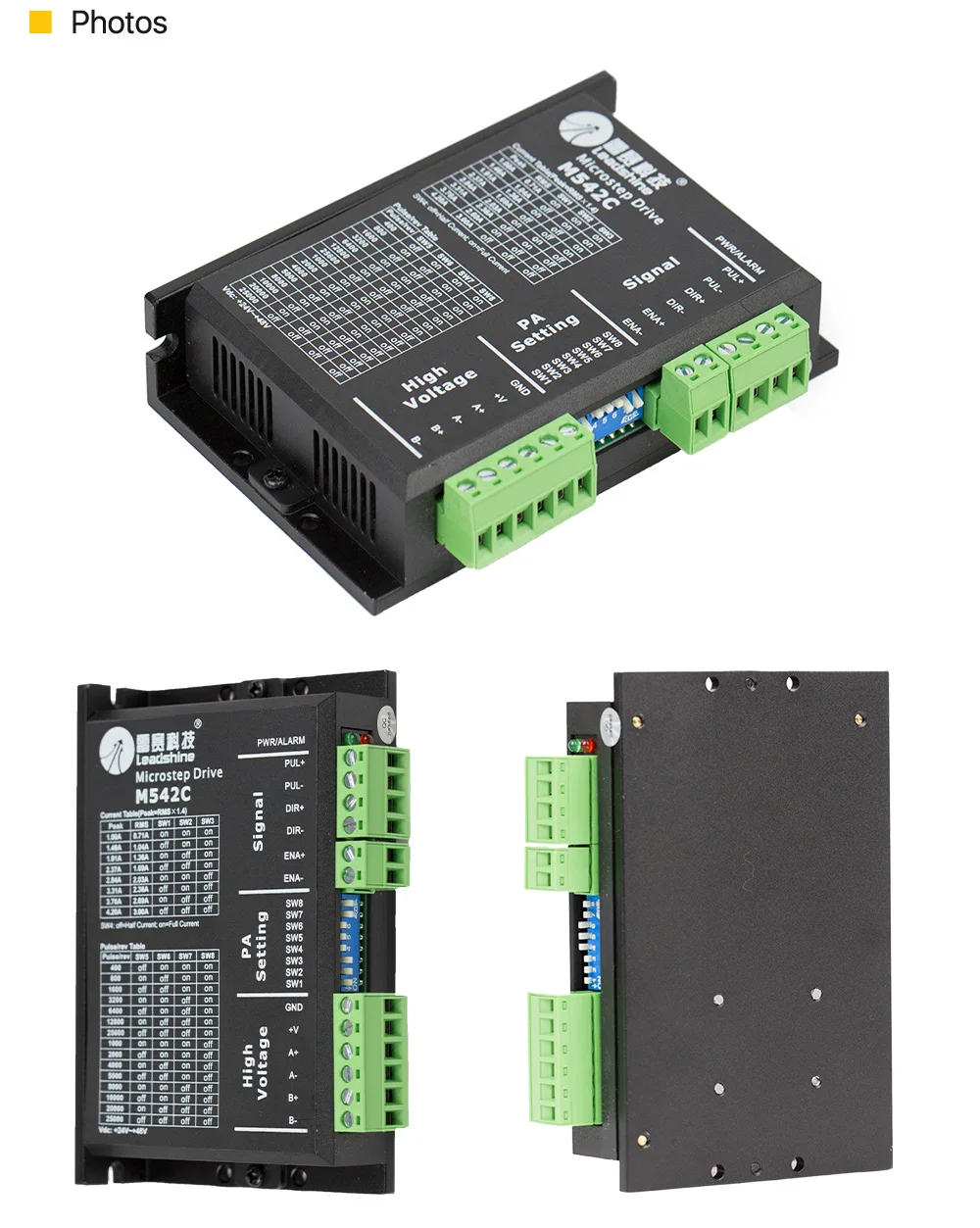 Cloudray Leadshine 2 фазы шагового драйвер M542C 20-50 VAC 1,0-4.2A