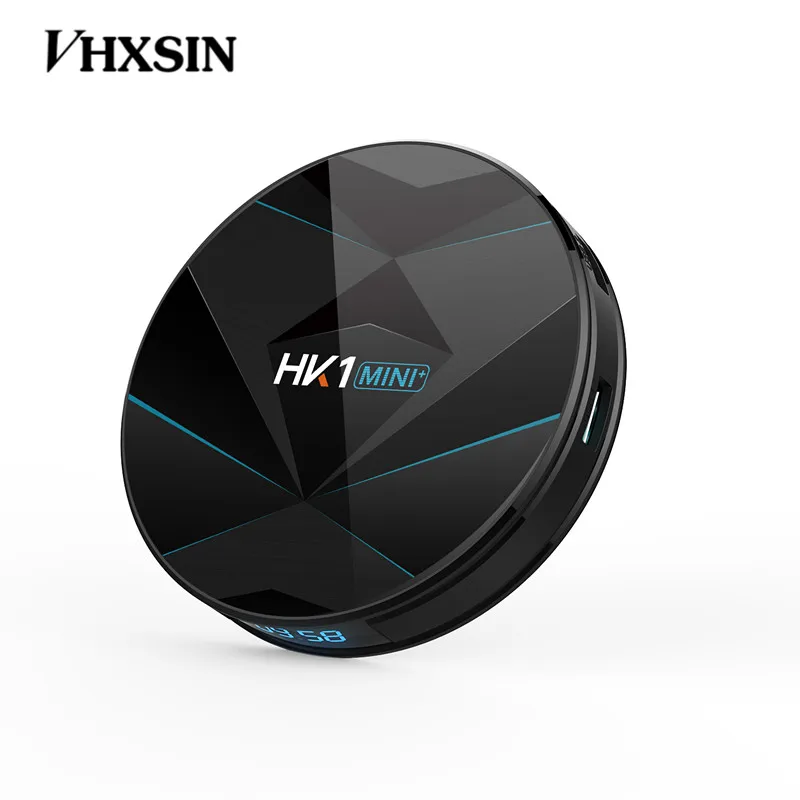 ТВ приставка VHXSIN 20 шт./лот HK1 MINI plus Android 9 0 4 Гб 64 Rockchip RK3318 USB3.0 1080P H.265 4K 60fps Youtube