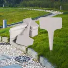 Пластиковые этикетки для растений 100 шт.лот 6x10 см, T-образные этикетки, маркеры для горшков и растений, ярлыки для украшения сада