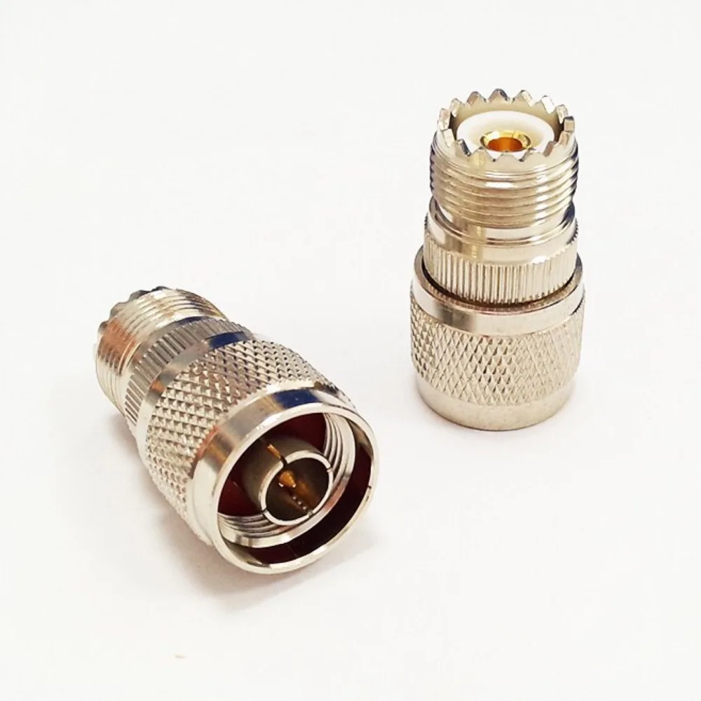 50 шт N папа к UHF гнезду SO-239 RF коаксиальный разъем адаптер Jack для антенны |