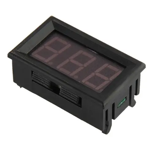 KSOL мини Амперметр цифровой амперметр светодиодный панель метр 0 50 красный|ammeter