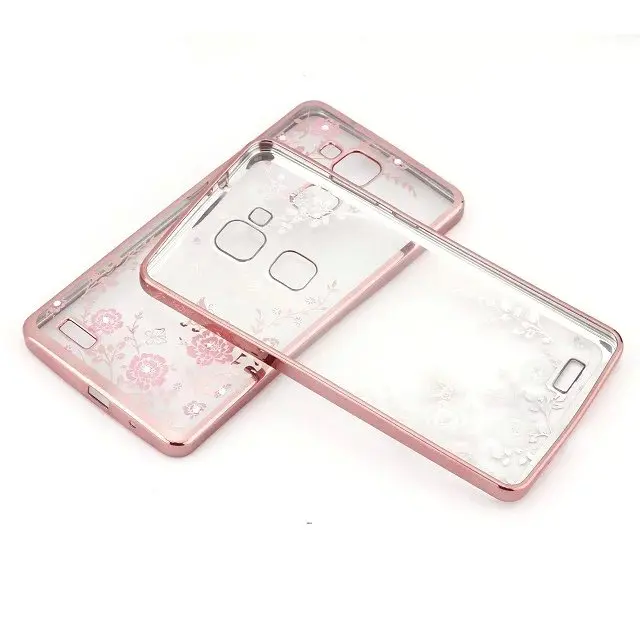Luxury Glitter Rhinestone Case sfor Huawei Ascend Mate 7 Silicone Ultra thin Back Cover for Phone Skins Shell |
