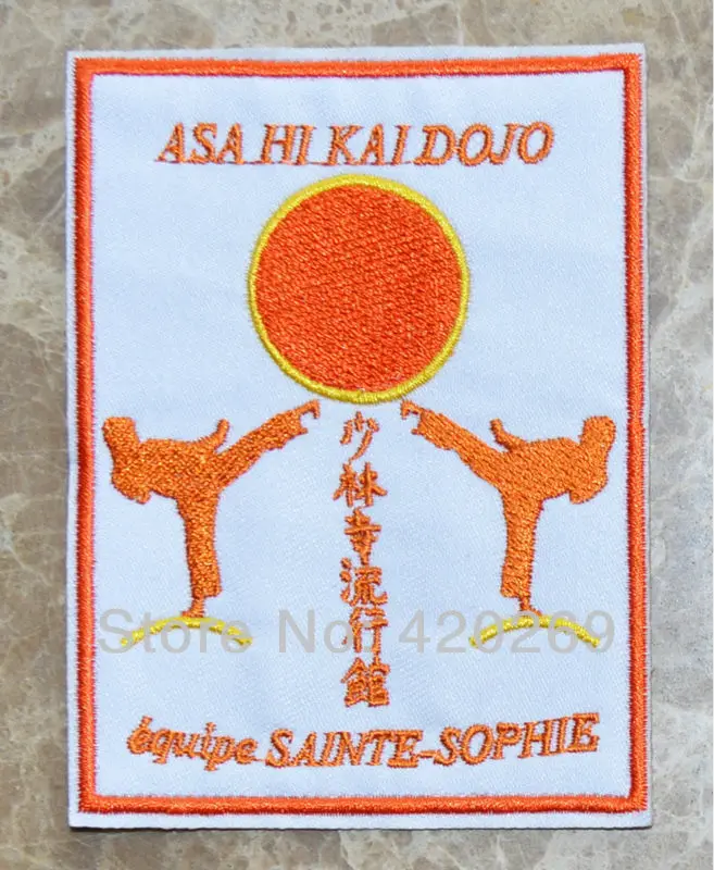 Оптовая продажа ~ DOJO Fighting China Shaolin Kung Fu аппликации для нанесения утюга нашивки