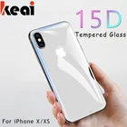 Защитное стекло 15D для iPhone X 12 13 11 Pro Xs Max, закаленное стекло с полным покрытием для iPhone XR, защитная пленка