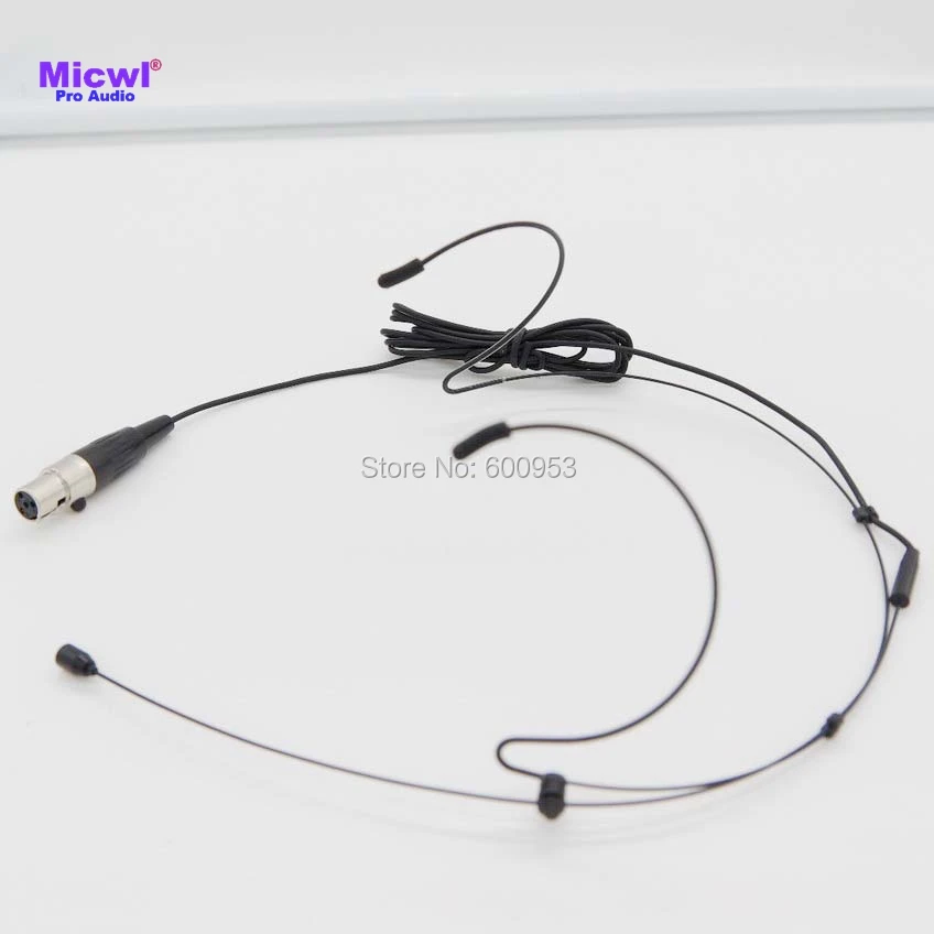 Всенаправленный микрофон MICWL для гарнитуры TA4F мини Shure UT PGX SLX ULX UGX беспроводная