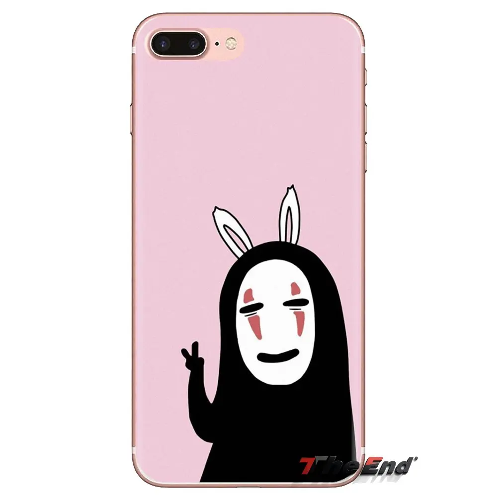TPU Transparent Covers For Samsung Galaxy S3 S4 S5 Mini S6 S7 Edge S8 S9 S10 Plus Note 3 4 5 8 9 Hot Sale soot sprites &amp no face |