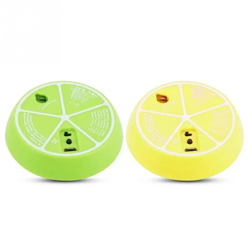 Lemon Slice форма светодиодный ночник легкий USB зарядка мини украшение лампа|Ночники| |