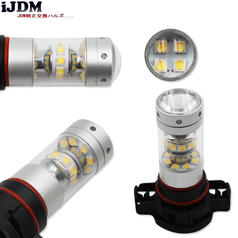 IJDM H16 светодиодный 28-SMD высокой мощности 5202 5201 2504 PSX24W лампы для дневных ходовых