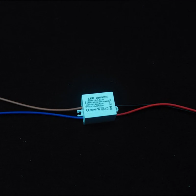 1-3) x1W/(4-7) x1W Светодиодный драйвер AC110-260V 300 мА трансформатор постоянного тока DC6-12V/DC12-28V блок питания