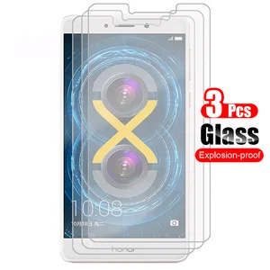 3Pcs For Huawei Honor 6X Tempered Glass Screen Protector Protective Film 9H Scratch Proof Glass For  in Pakistan