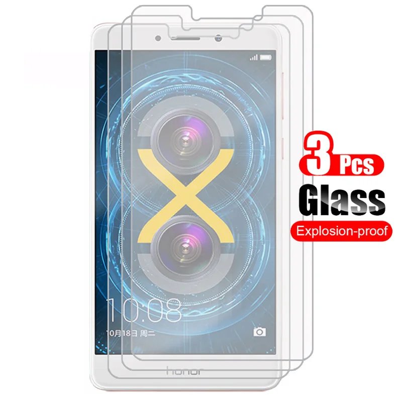 3 шт для Huawei Honor 6X Защитная пленка экрана из закаленного стекла 9 H устойчивое к