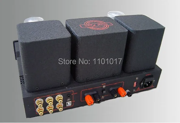 XiangSheng Сладкий персик SP EL34 ламповый усилитель HIFI EXQUIS мм Phono выход для наушников USB