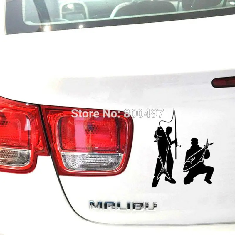 Новейшие автомобильные Чехлы Go автомобильный стикер с рыбалкой авто наклейки из