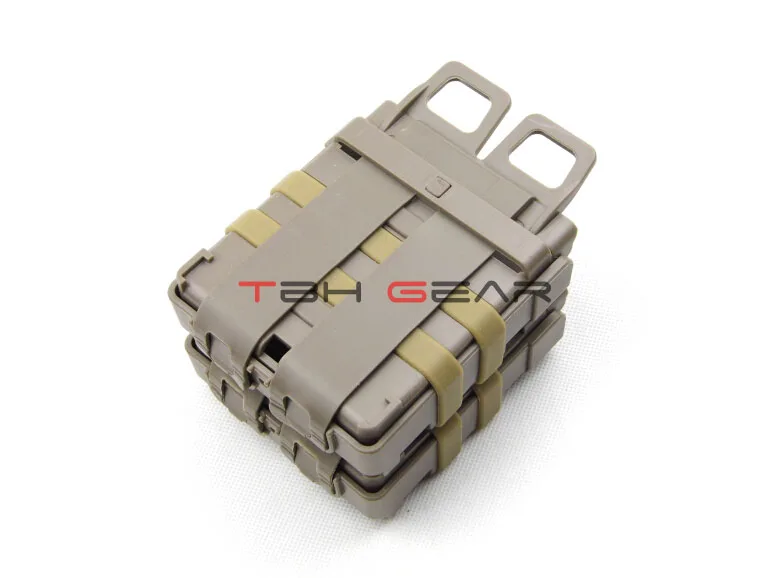 Быстрая полимерная сумка для магазина FMA 7 62 Mags BK DE FG(SKU12050179) | Спорт и развлечения