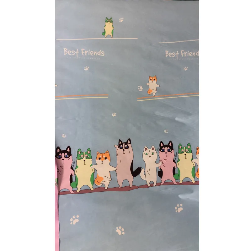 110x158 cm Cat 110*158 см мультяшный хлопковый коврик для подгузников Многоразовые детские подгузники матрас для младенцев водонепроницаемый лист пеленальный коврик большой чехол лист - Цвет: 110x158 cm Cat