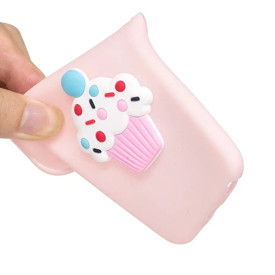 For Samsung Galaxy A6 A7 A8 A9 2018 case 3D Unicorn Bear Panda Soft Silicone cover A750 A9S Plus |