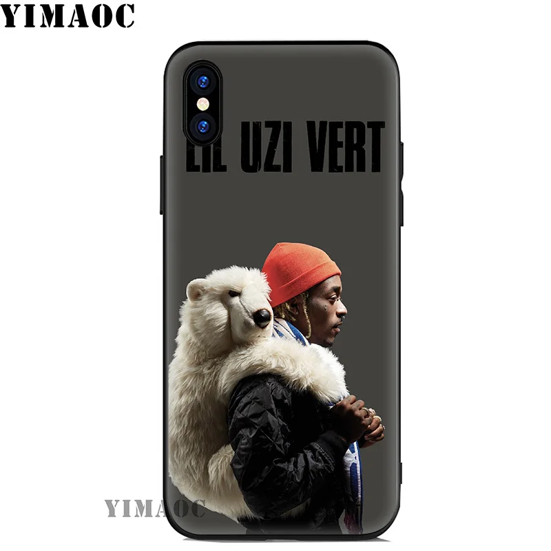 YIMAOC Lil Uzi Vert Soft Silicone Case for iPhone 11 Pro Xr Xs Max X or 10 8 7 6 6S Plus 5 5S SE Cover |