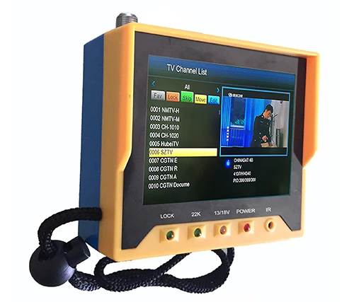 3,5 дюймов KPT-356H ручной TFT lcd Многофункциональный(DVB-S/S2) цифровой спутниковый искатель vs satlink ws-6933