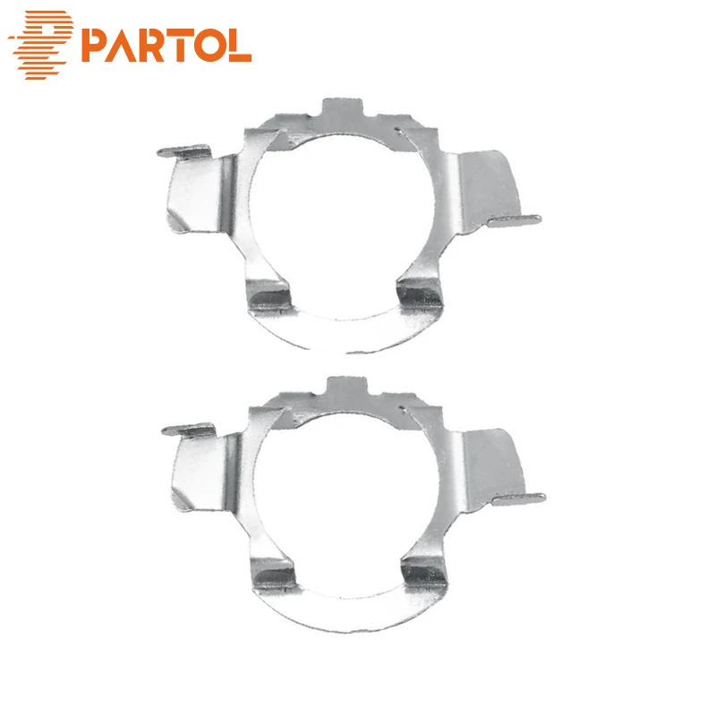 Partol 2X H7 держатель адаптера для светодиодных фар VW MK6 Audi A3 A4L A6L Mercedes Benz E class ML C
