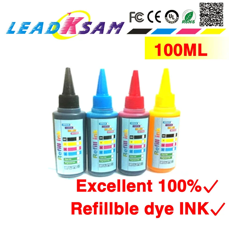 Refill ink(1BK1C1M1Y Ink Cartridges compatible For hp652 652XL 652 652XL Deskjet 1115 1118 2135 2136 2138 3635 3636 3835 4535 4536 4538 4675 - Цвет: Refill ink(1BK1C1M1Y