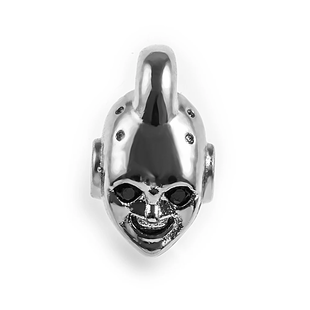 1 шт. CZ микро проложить бусины кубические из циркония металлические для