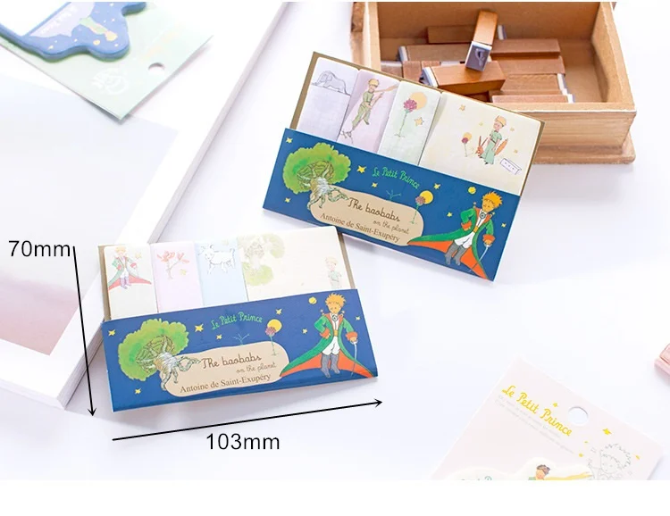 5 шт./лот мультфильм принц заметка Симпатичные планета Блокнот разместить его