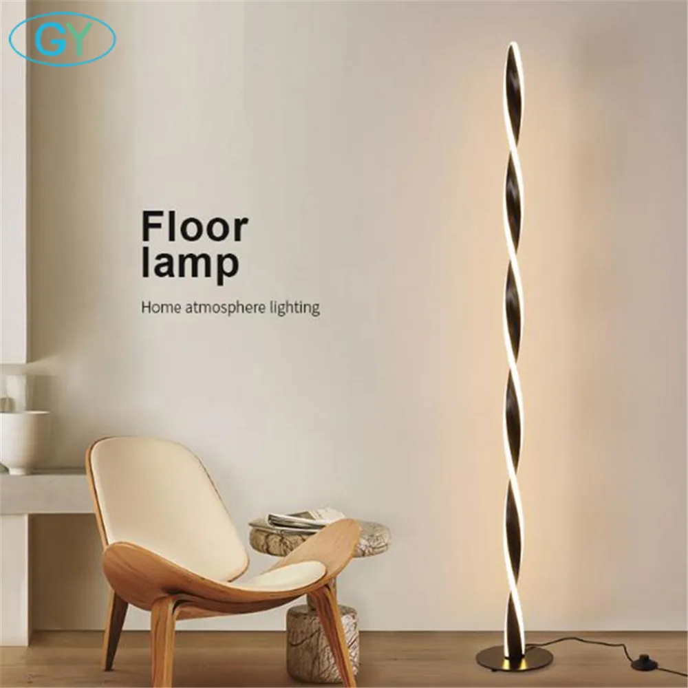 Напольные светодиодсветодиодный лампы в скандинавском стиле с дистанционным
