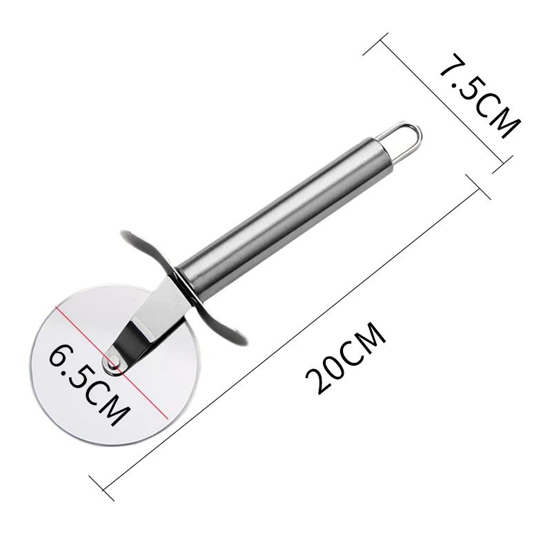 Нож для пиццы из нержавеющей стали одноколесная варочная поверхность инструмент