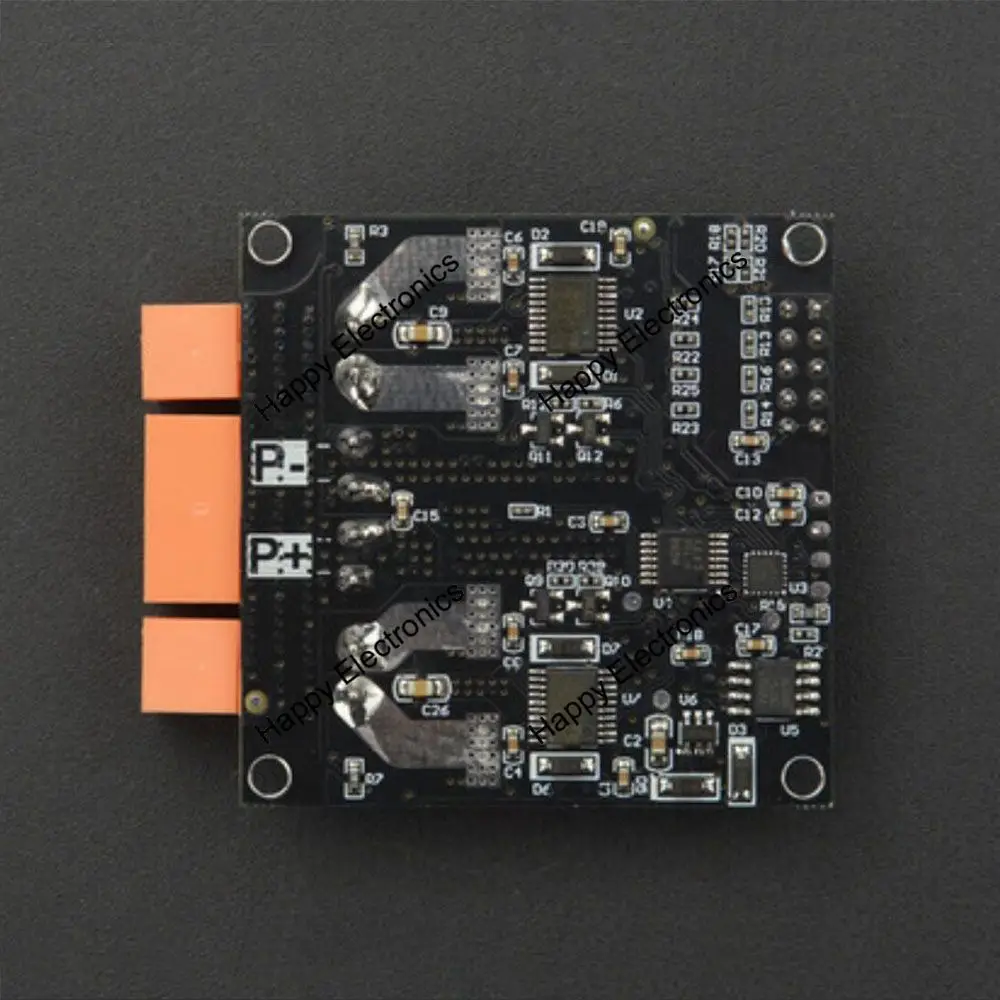 DFRobot Двухканальный драйвер двигателя постоянного тока 37 в 12А совместим с arduino для автоматического робота мехатронной электроники соревнований