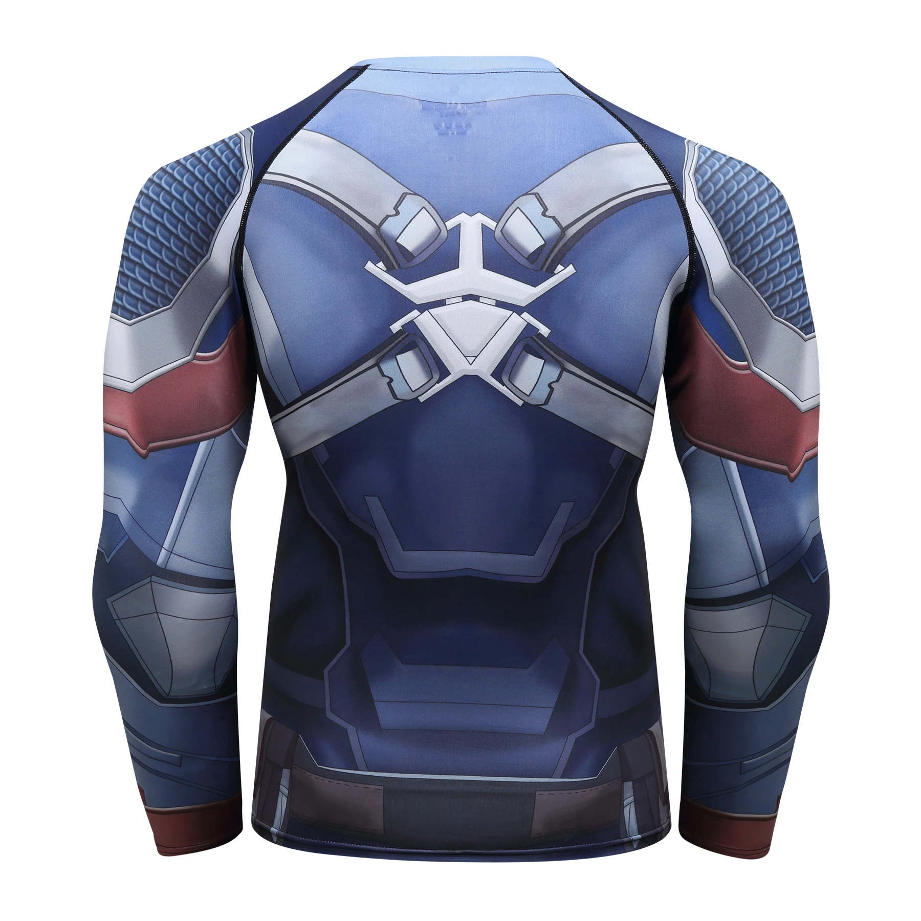 Endgame Quantum Wars 3D Футболка с принтом Мужская сжатая рубашка для косплея Железного человека костюм с длинным рукавом Harajuku футболка