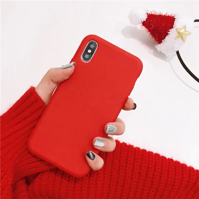 Чехол яркого матового цвета для iPhone 7, 8 Plus, 6, 6 S X, Мягкая силиконовая задняя крышка из ТПУ для iPhone X, чехол XR, XS MAX, чехол для телефона, Capa