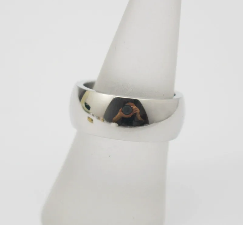 Обручальное кольцо унисекс из нержавеющей стали золотистого цвета размеры 7 8 9 10