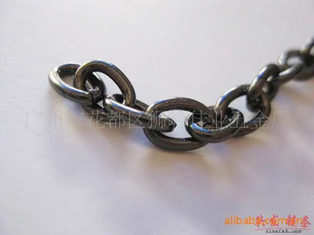 120cm Shoes accessories manufacturers supply 16 # gun black small O-seal oil cross and chains | Багаж и сумки