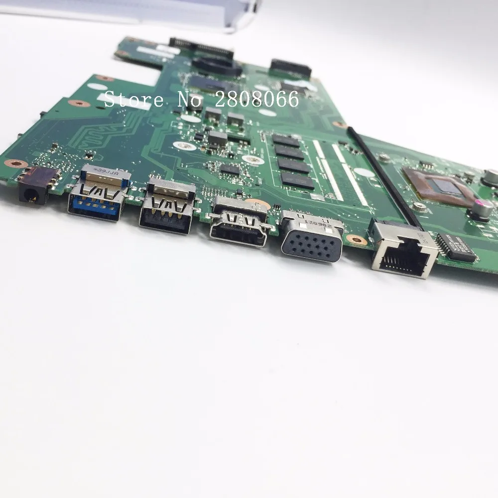 kefu X551CAP материнская плата для ноутбука ASUS X551CA F551CA Материнская плата ноутбука F551CA материнская плата REV2.2 2117U 4 Гб Тесты