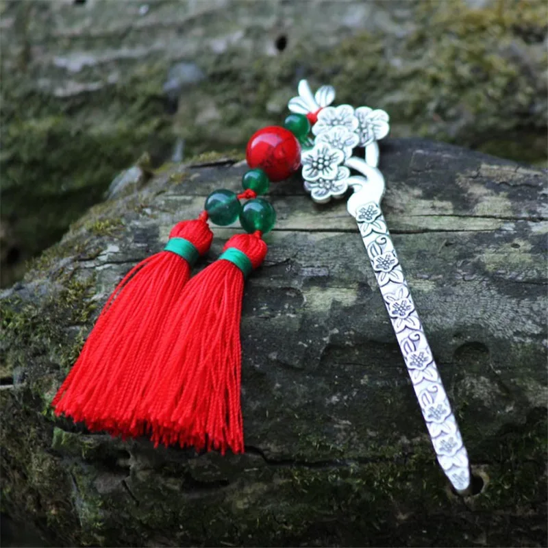 Новинка женские палочки для волос головной убор DIY кисточка тиара тибетские