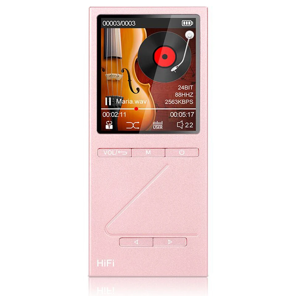 Оригинальный ONN X5 8 ГБ металлический Профессиональный без потерь HIFI плеера MP3