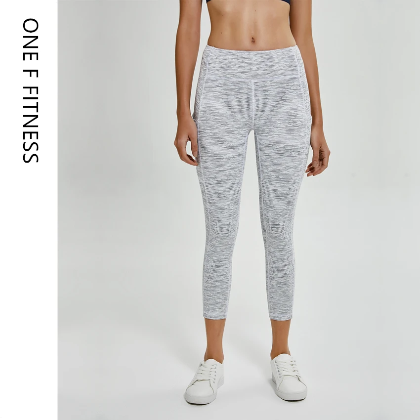 Женские штаны для йоги с боковыми и поясными карманами на молнии 4 способа