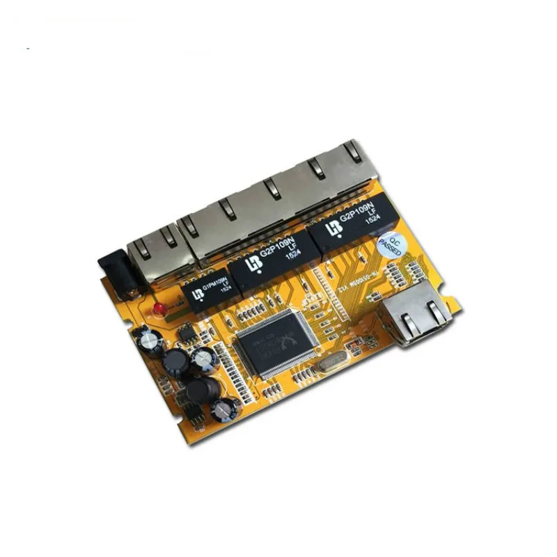 5/6OEM/ODM PCBA Industrial switch modulee5 Port 10/100/1000M unmanaged network ethernet hub managed poe | Компьютеры и офис