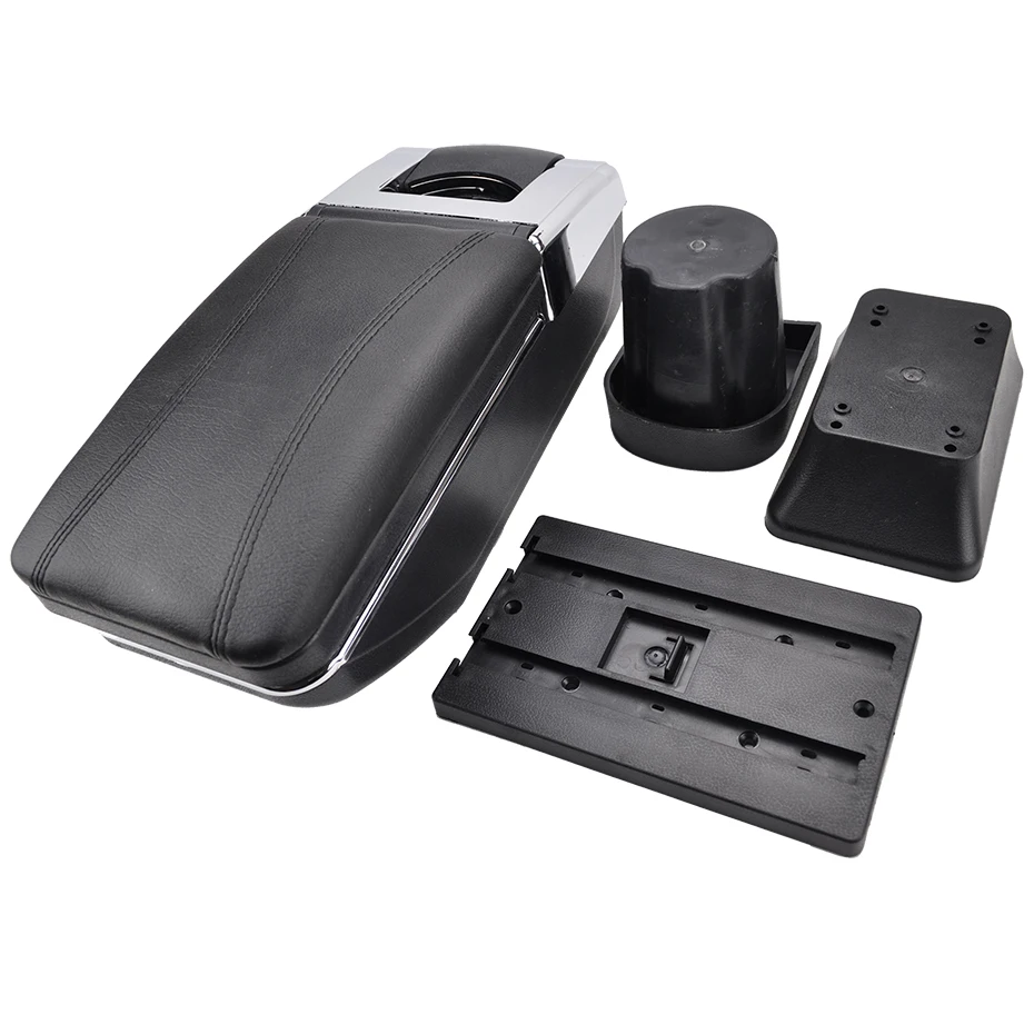 Подлокотник под руку для Отдыха вращающийся для Toyota Yaris Vitz хэтчбек 2006-2011 центральной консоли ящик для хранения 2007 2008 2009 2010
