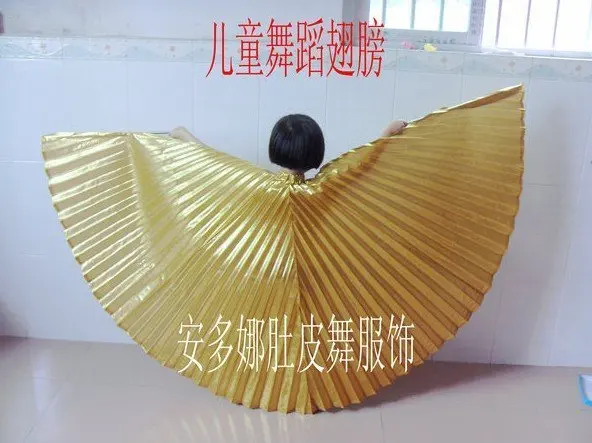 Детские крылья для танца живота золотистые и Серебристые 4 шт./лот|gold lot|gold ivory wedding