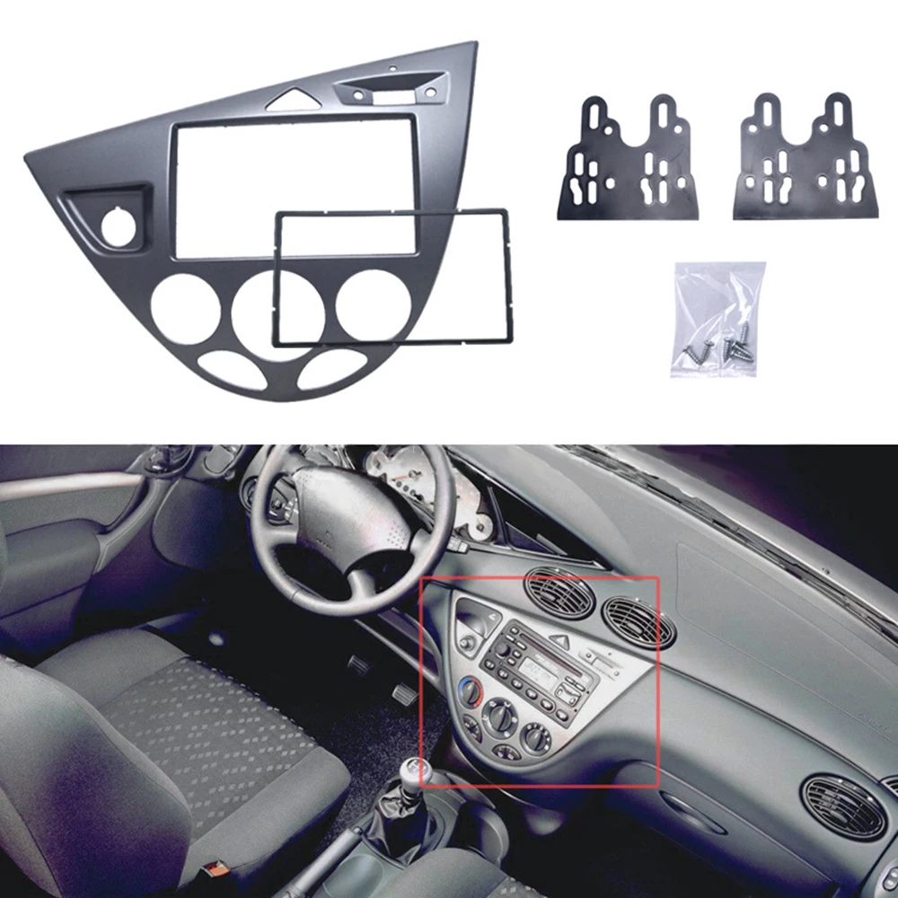 Для Ford Focus Fiesta 1995~ 2004 Fascias Автомобильная Радио Рамка Авто DVD стерео панель Крепление Адаптер отделка Fascias