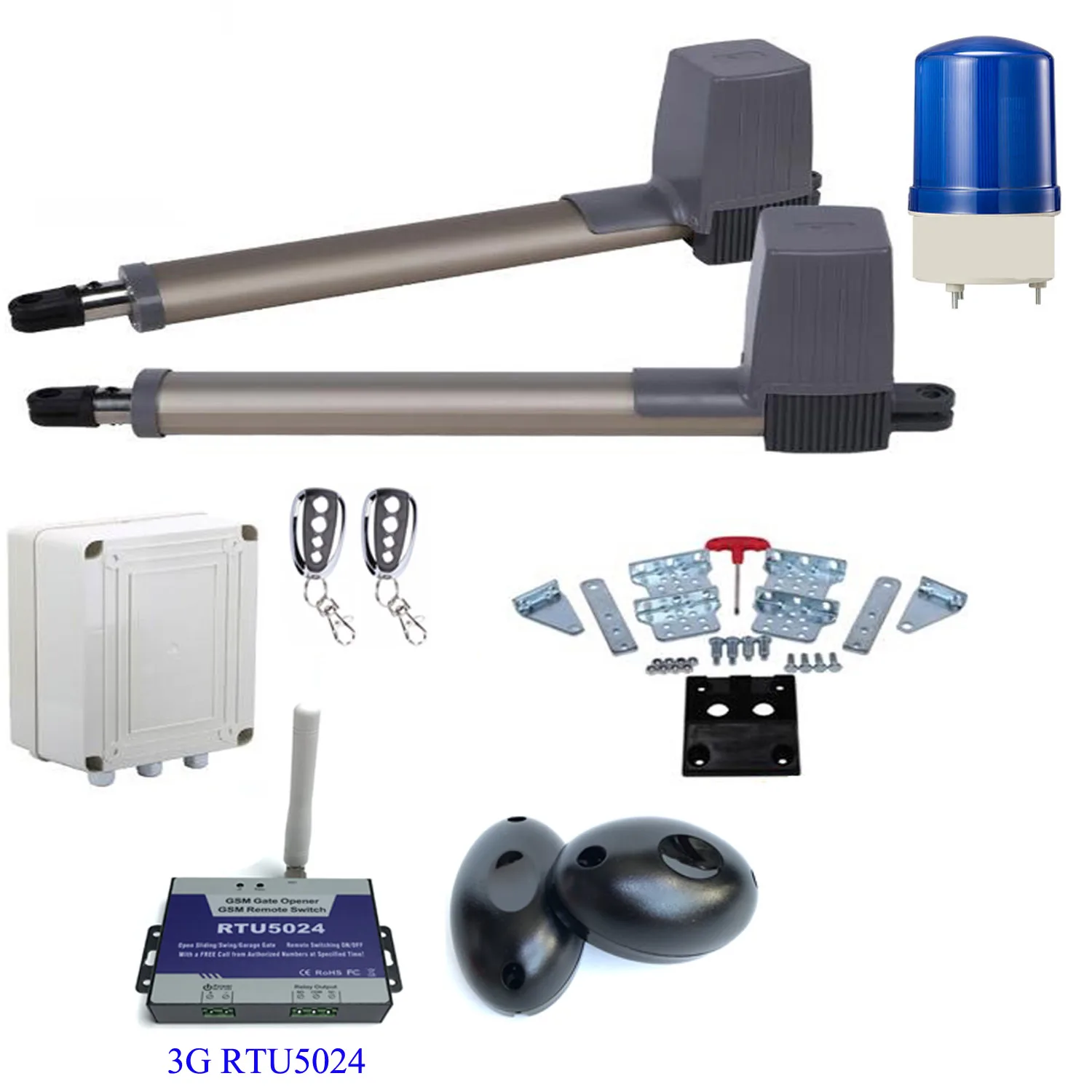 Kit 8 Сверхмощный 300 кг сила ac220в распашные ворота открывания двери операторские двигатели электрические ворота двигатели для распашных ворот открытые - Цвет: Kit 8