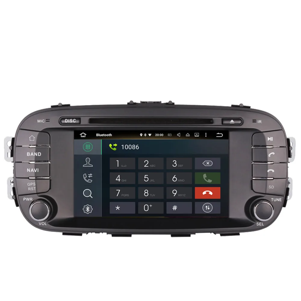 4GB RAM Android 8.0 Octa Core Car Radio Stereo DVD Multimedia Player For Kia Soul 2014- GPS Navigation Bluetooth Head Unit | Автомобили и