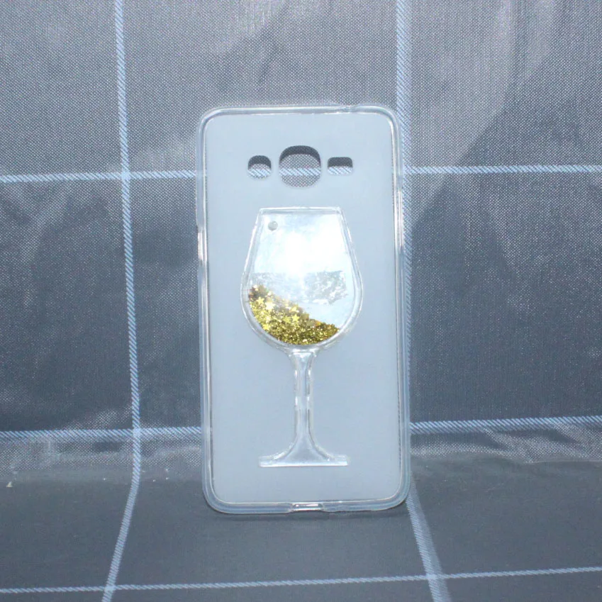 Чехол для телефона Samsung Galaxy J2 Prime3D с динамическим жидким сияющим песком и