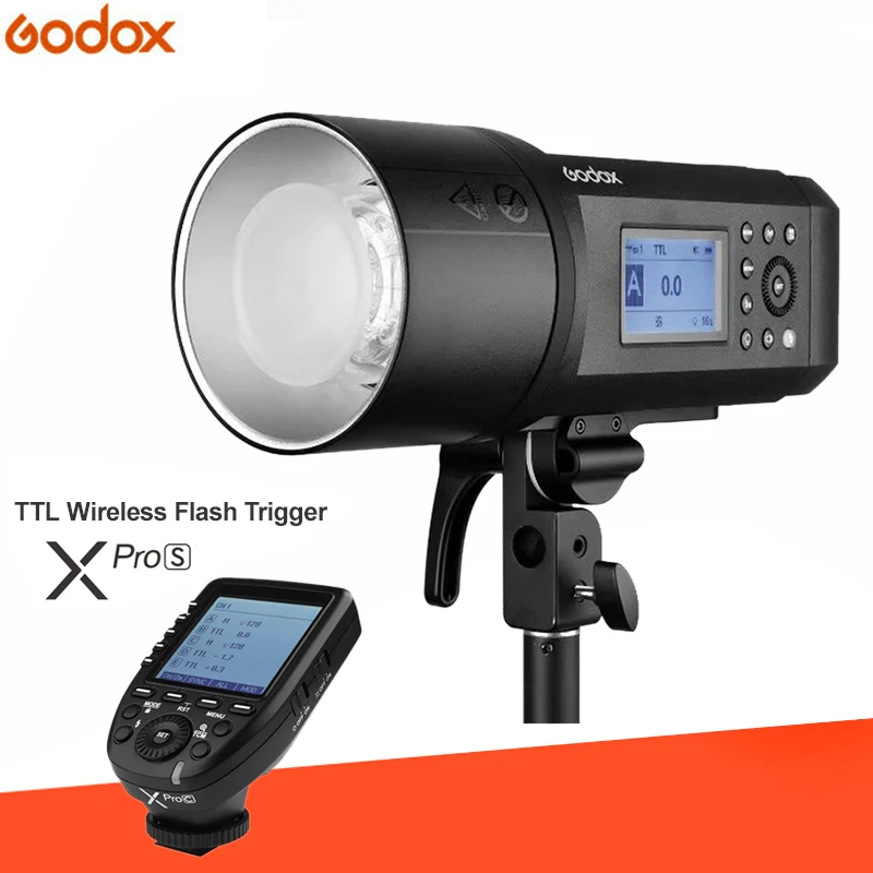 Godox AD600Pro 600Ws TTL HSS Внешняя вспышка литий ионная батарея со встроенной 2 4G