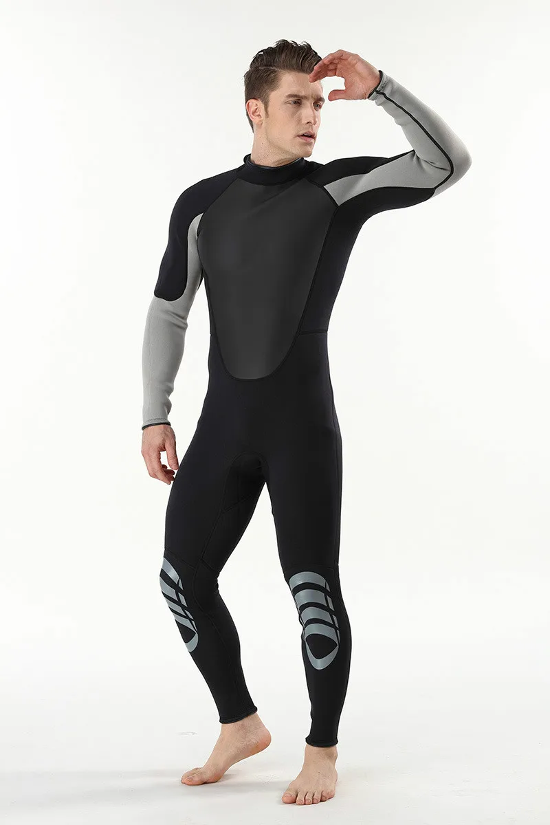 

Long sleeved trousers 3MM continuous cold proof diving suit submersible submersible clothing of chloroprene rubber