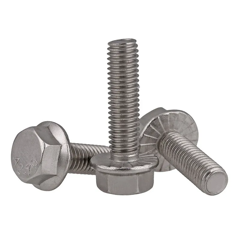 Шестигранные Болты GB5789 304 с фланцем из нержавеющей стали